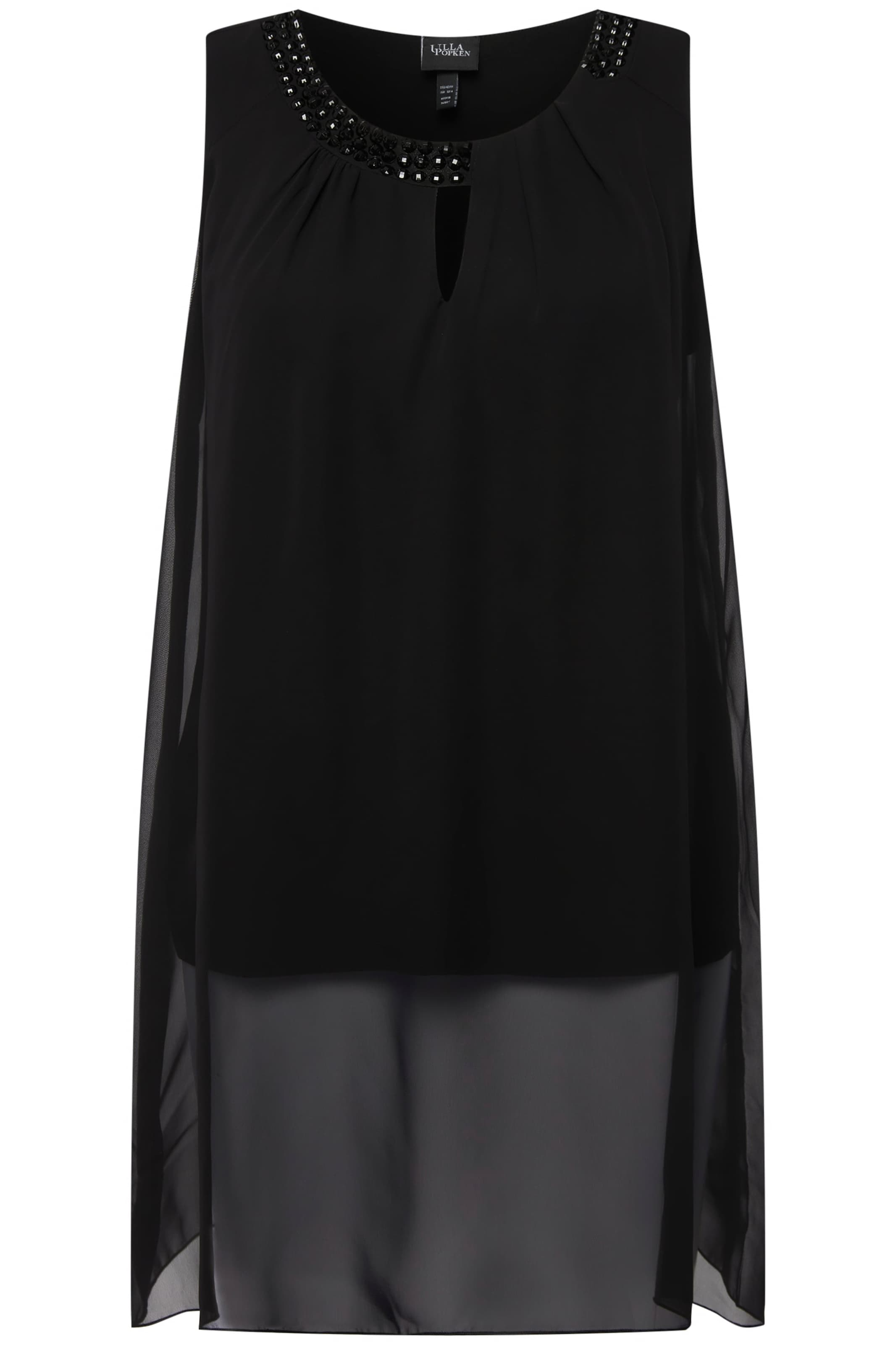 Tunique Ulla Popken en noir : devant