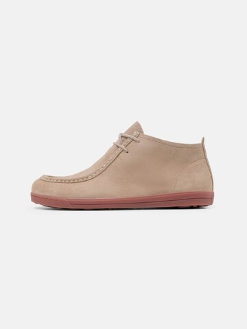 BÄR Lace-Up Shoes 'Svea' in Beige: front