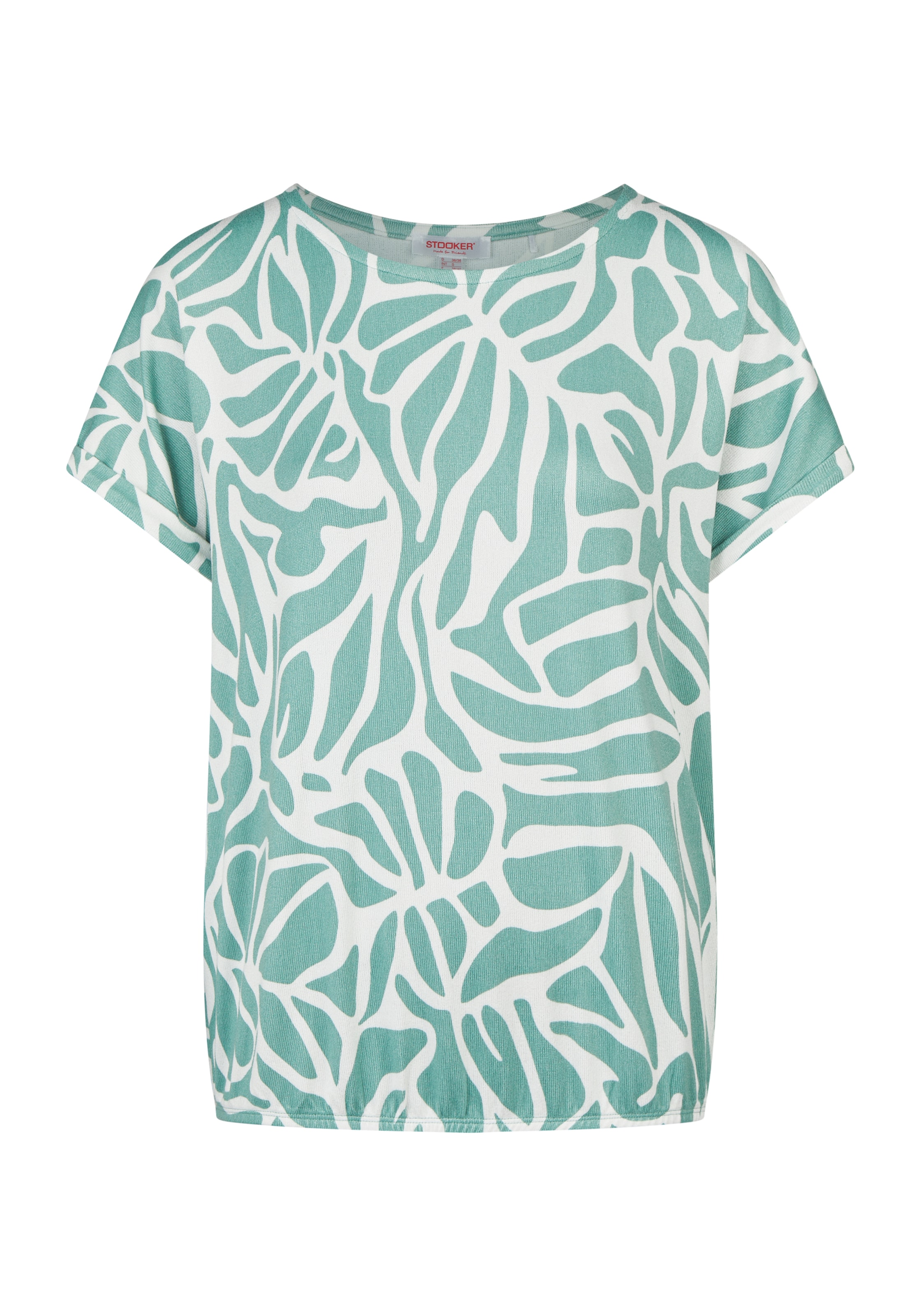 STOOKER WOMEN T-Shirt in Grün: Vorderseite