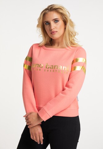 Bruno Banani Sweatshirt 'GRIFFIN' in Orange: front