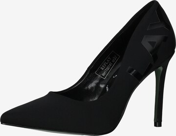 REPLAY Pumps in Black: front