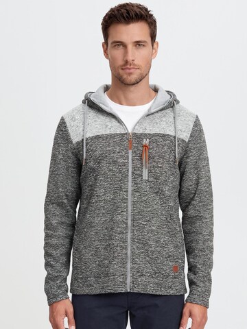 BLEND Fleecejacke 'BHPinheiro' in Schwarz: Vorderseite