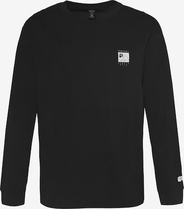 PROTEST Shirt 'SHELBY' in Zwart: voorkant