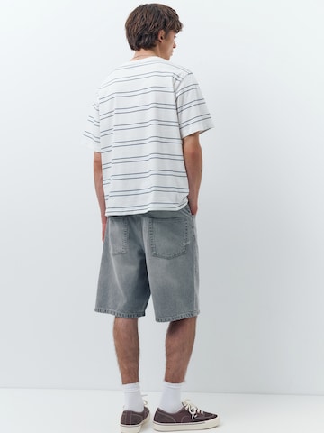 Pull&Bear Baggy Džíny – šedá