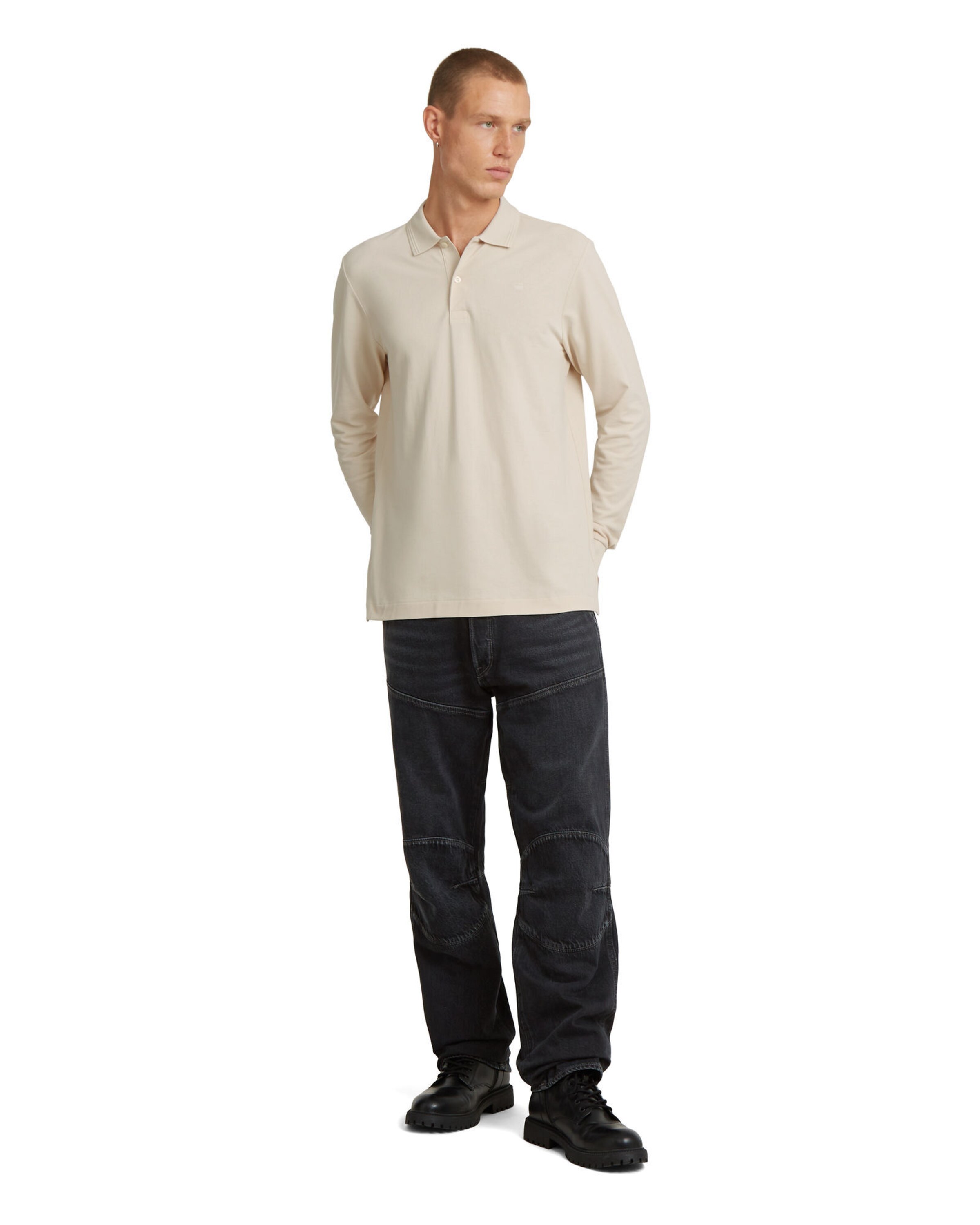 G-STAR Poloshirt 'Dunda' in Beige