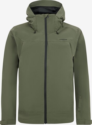 PROTEST Winter jacket 'PRTWOODGATE' in Green: front