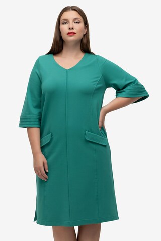 Ulla Popken Dress in Green: front
