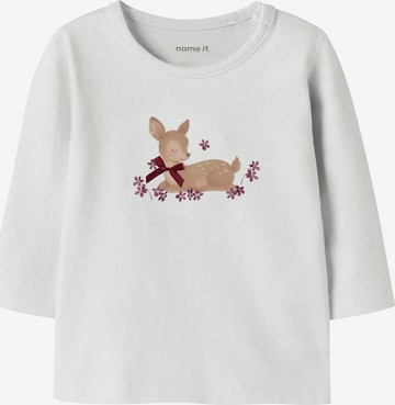 Maglietta 'NBFRAMBIBI' di NAME IT in bianco: frontale