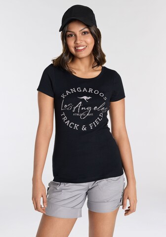 KangaROOS Shirt in Black: front