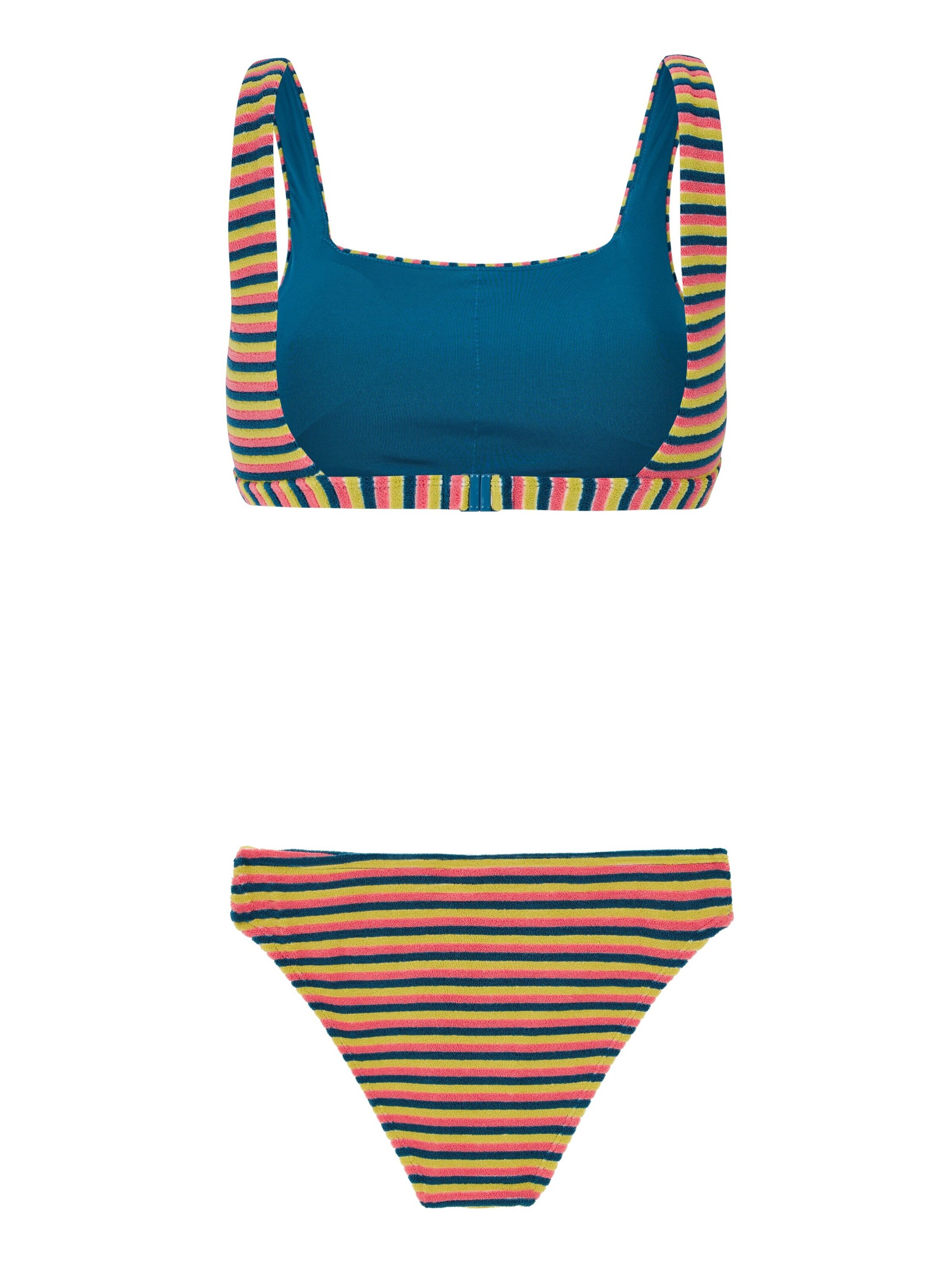 PROTEST Bustier Bikini 'PRTTube'‌‌‌‌‌‌‌ in Pink