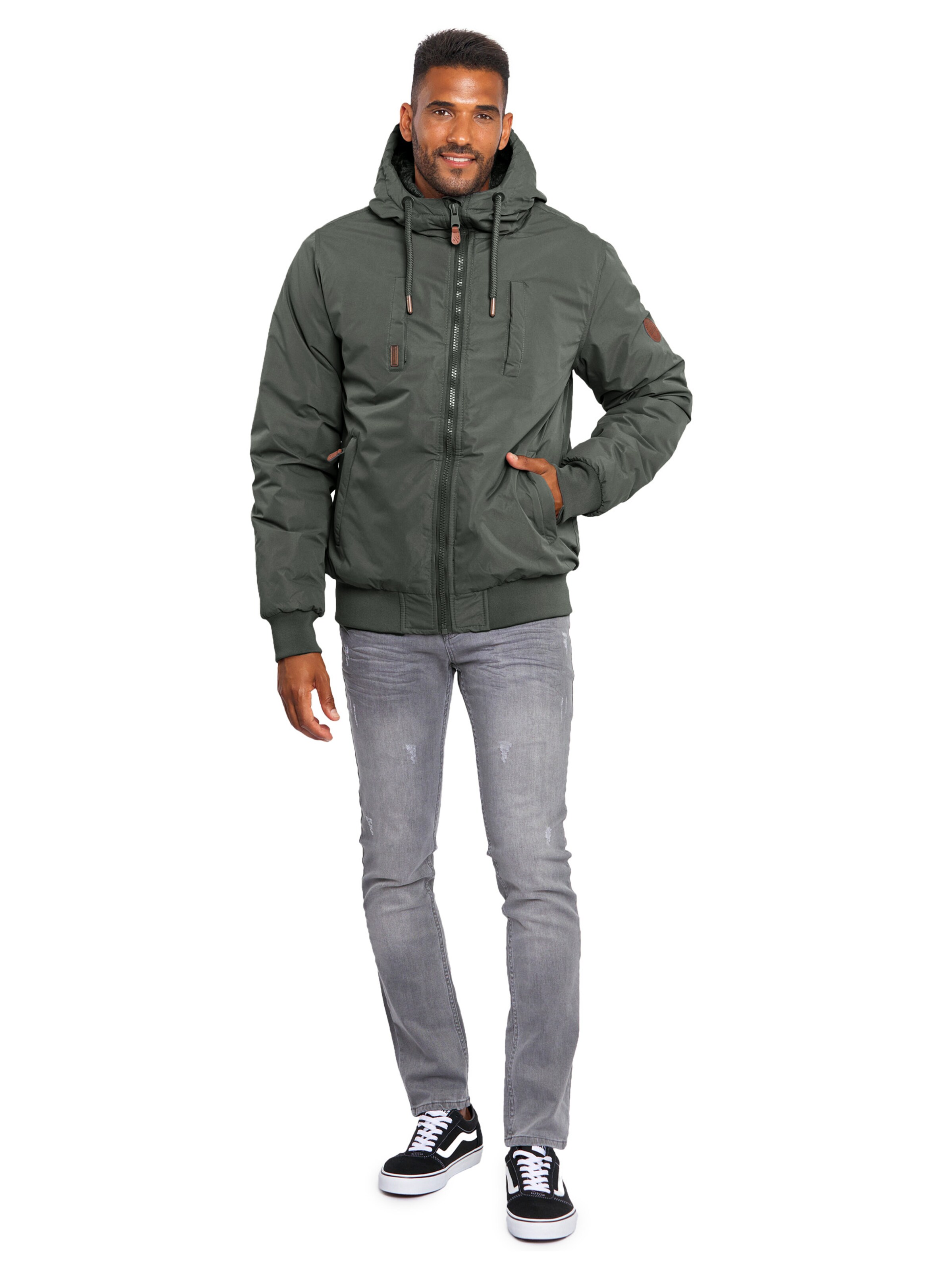 Alessandro Salvarini Winterjacke in Grau