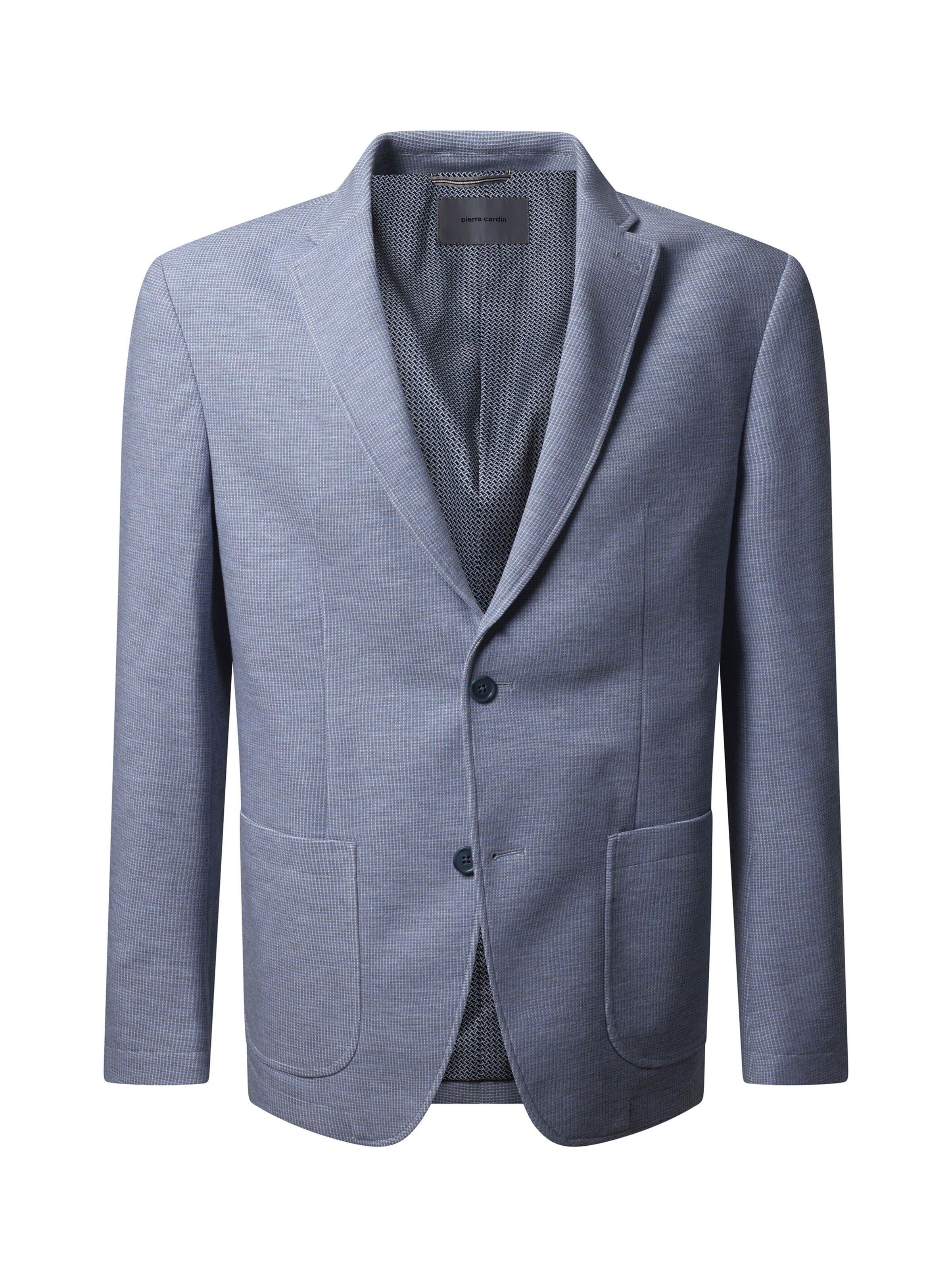 PIERRE CARDIN Slim fit Business Blazer 'Mael' in Blue: front