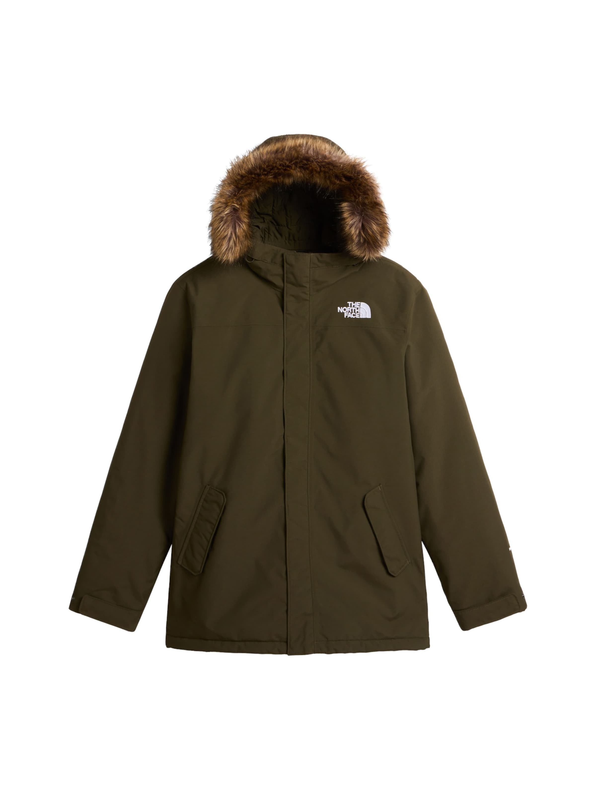 Giacca funzionale 'Zaneck' di THE NORTH FACE in marrone: frontale