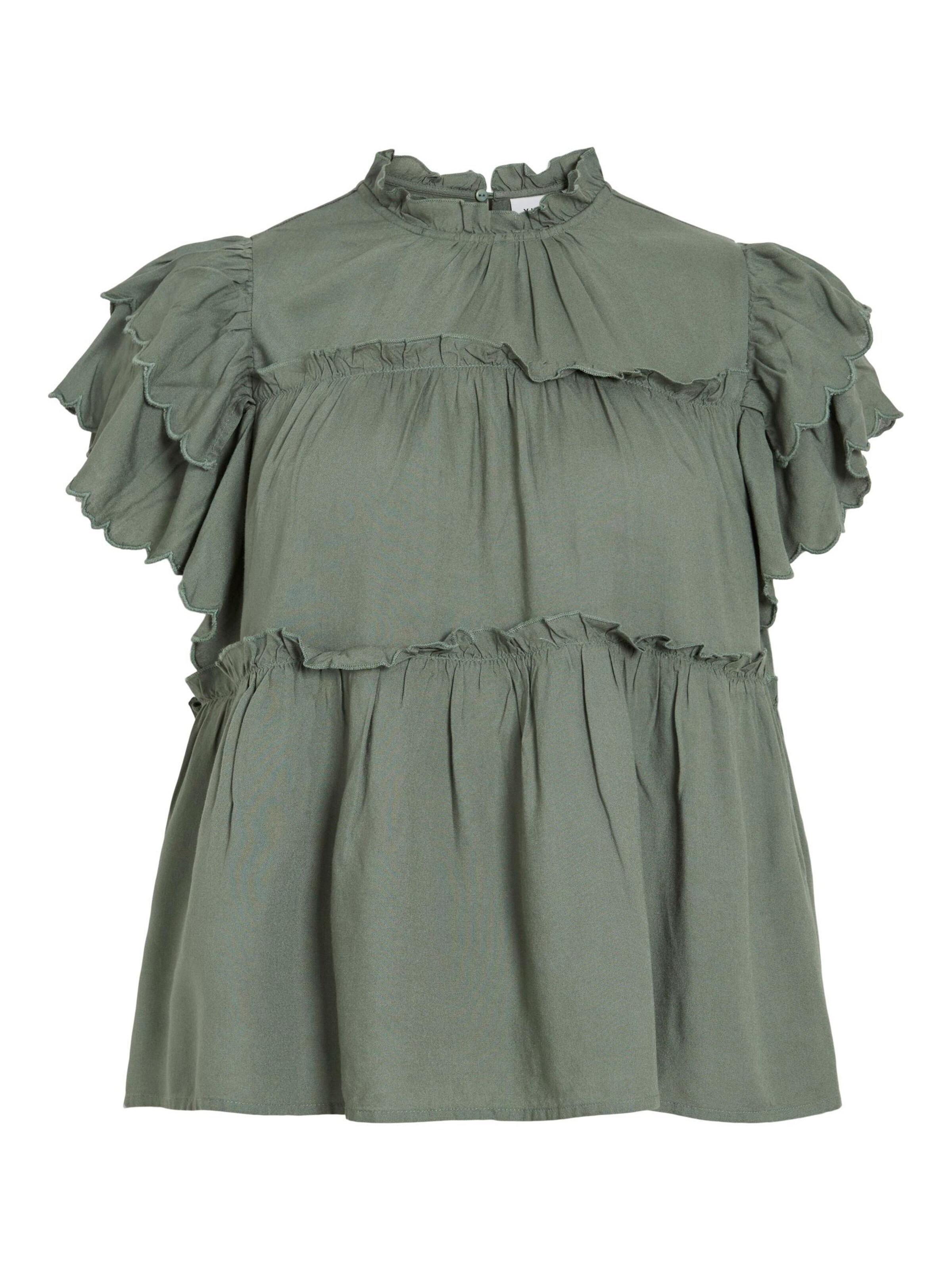 VILA Blouse 'VIPreta' in Green: front