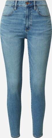 American Eagle regular Τζιν 'SUPER HI-RISE JEGGING' σε μπλε: μπροστά