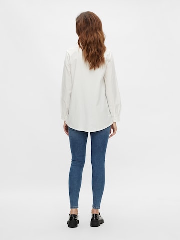 MAMALICIOUS Skinny Jeans in Blau