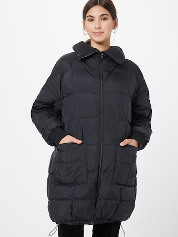 LEVI'S ® Between-season jacket 'Momo Rvs Down Pillowpuff' in Black