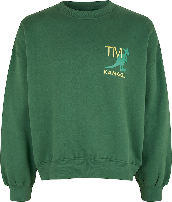 KANGOL Sweatshirt 'Lennox' in Grün