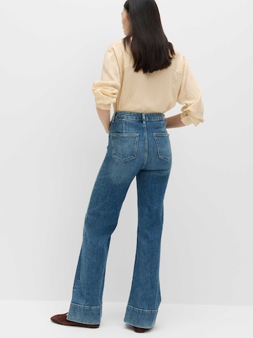 évasé Jean Marks & Spencer en bleu