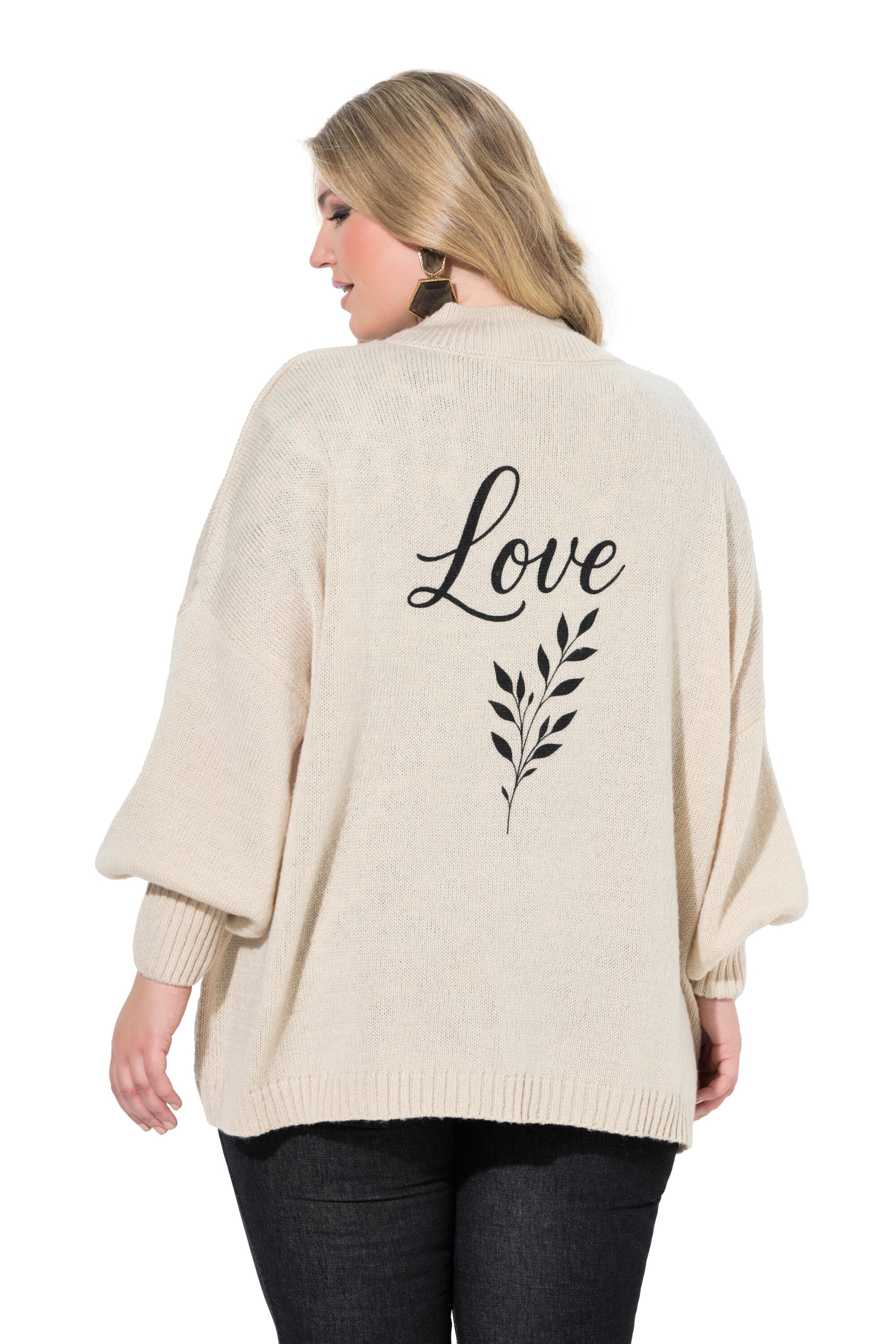 MIAMODA Strickjacke in Beige