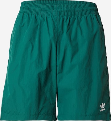 ADIDAS ORIGINALS Штаны 'Trefoil Essentials' в Зеленый: спереди