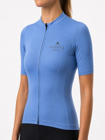 PIPPO Amsterdam Tricot 'Rennradtrikot Damen Galibier' in Blauw