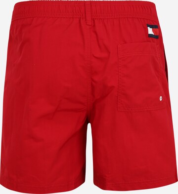 Shorts de bain Tommy Hilfiger Underwear en rouge