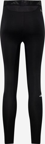 Skinny Pantalon de sport 'Techfit Aeroready Long' ADIDAS PERFORMANCE en noir