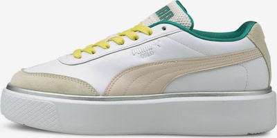 PUMA Sneaker 'Oslo Maja OQ' in gelb / grün / weiß, Produktansicht