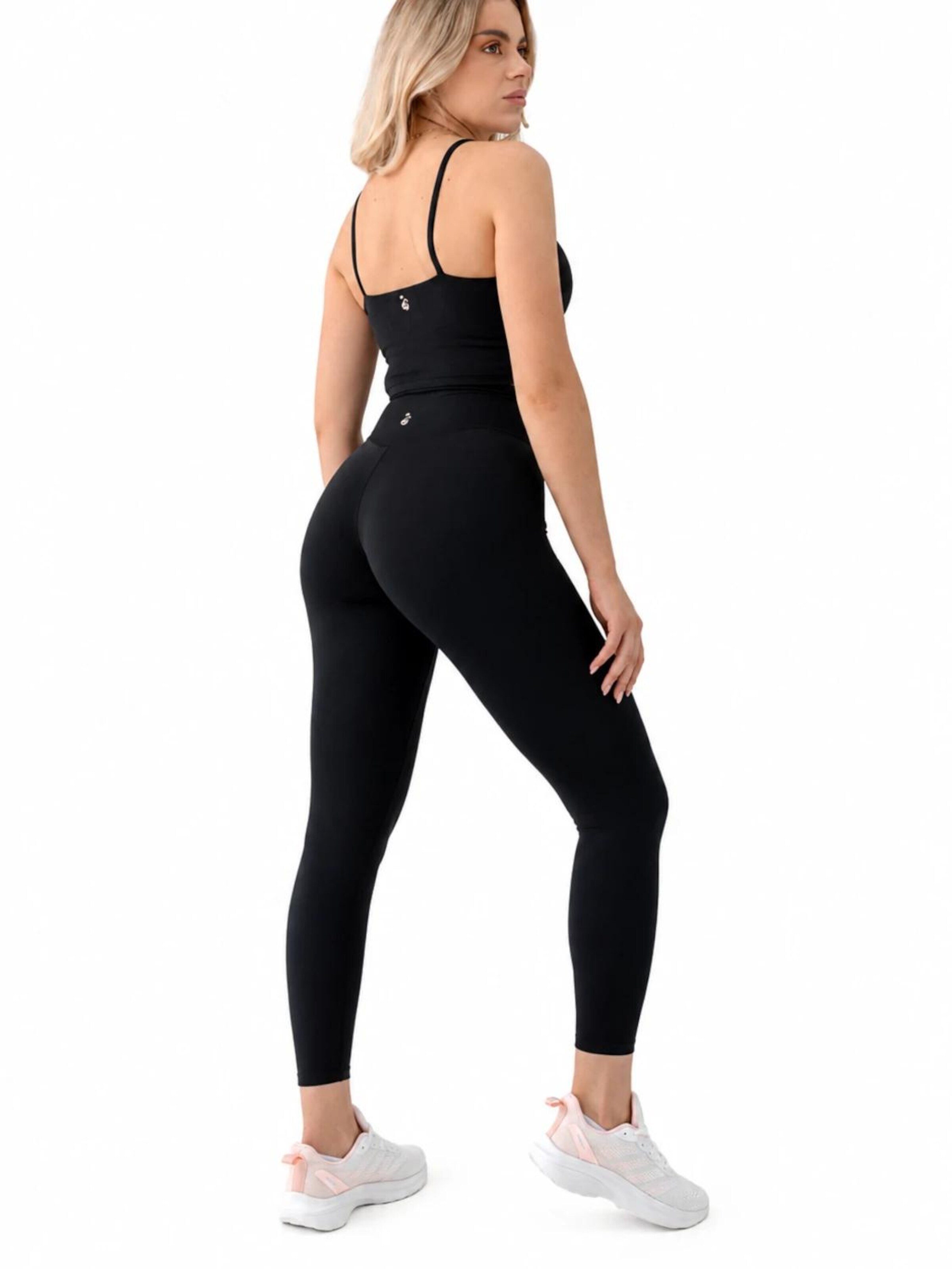 2SKIN - Slimfit Pantalón deportivo en negro