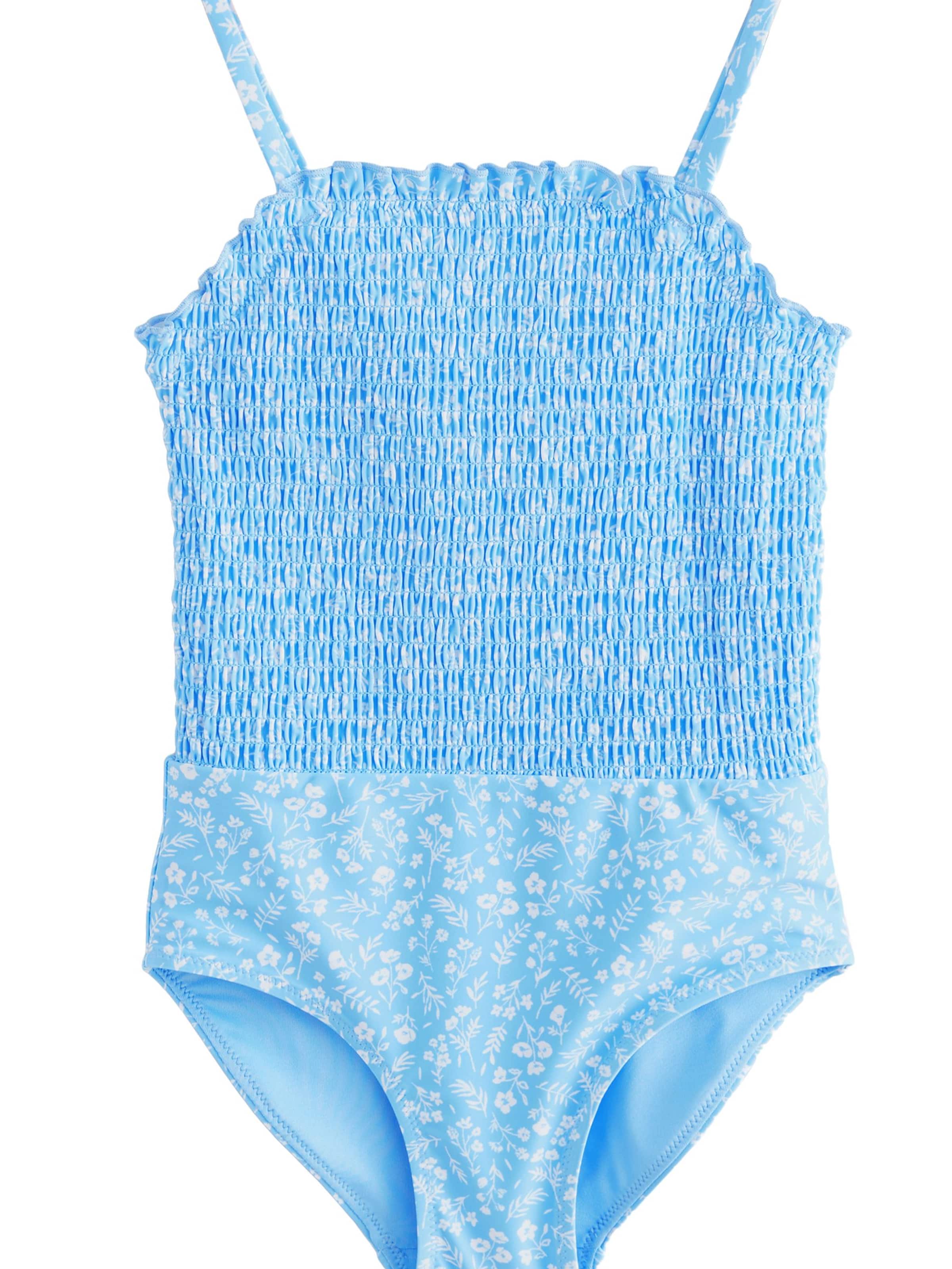 Next Strój kąpielowy w kolorze niebieski: przód