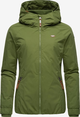 Veste outdoor 'Dizzie' Ragwear en vert : devant