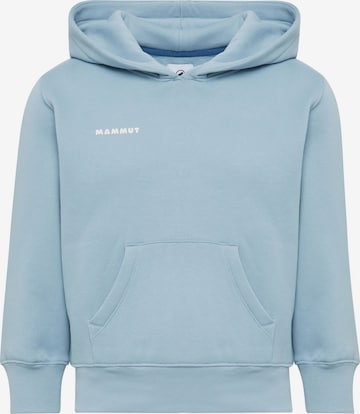 MAMMUT Athletic Sweatshirt in Blue: front