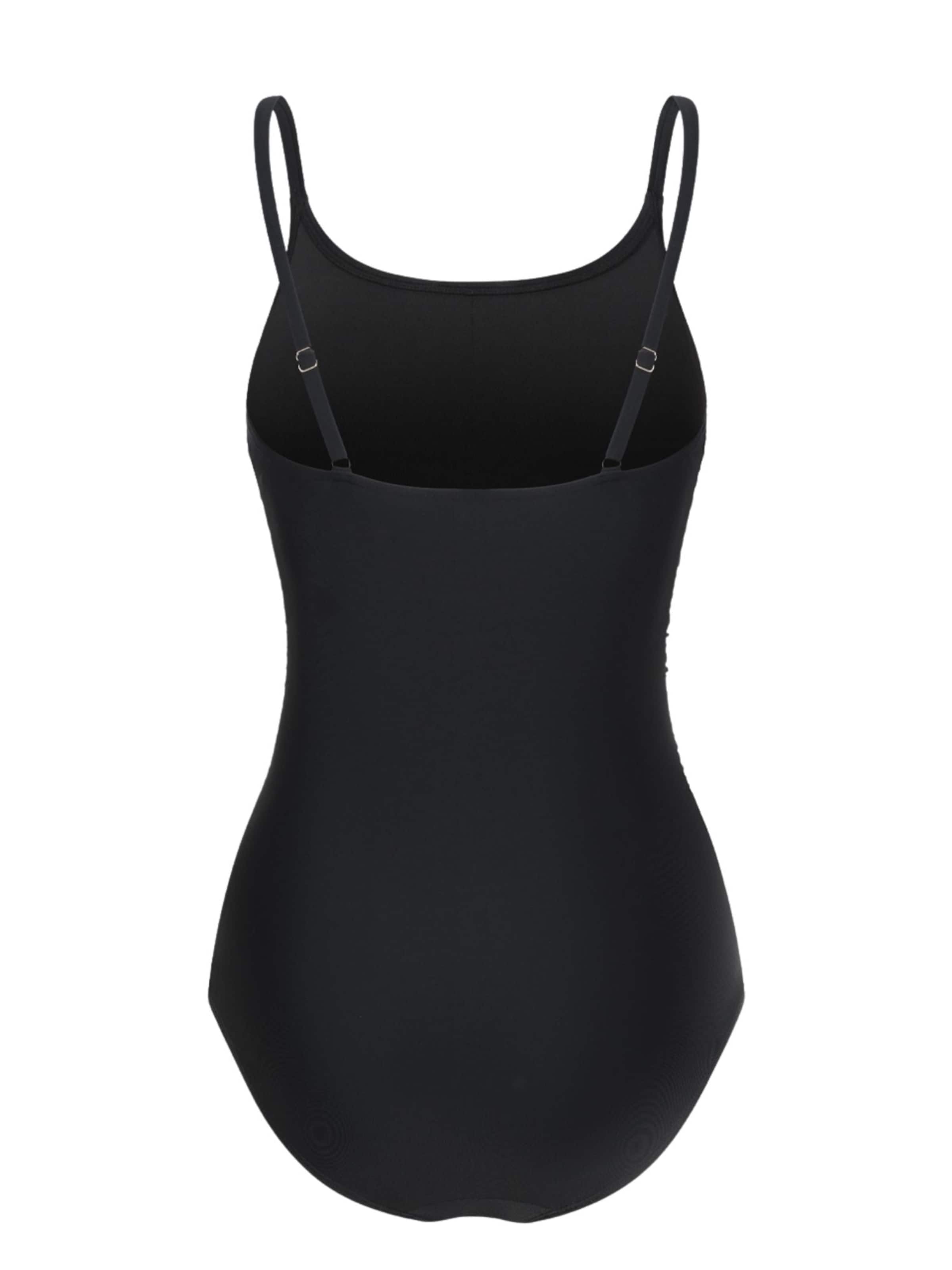 Maillot de bain modelant 'Shaping - Badeanzug mit Raffung' cfab (formerly creamy fabrics) en noir