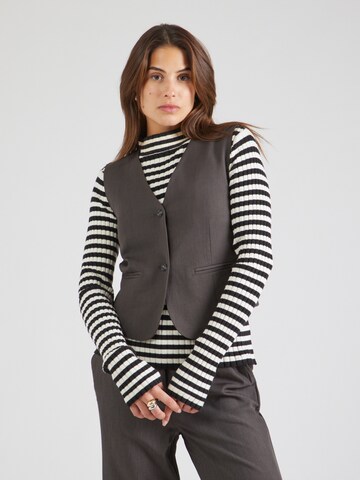 modström - Chaleco para traje en gris: frente