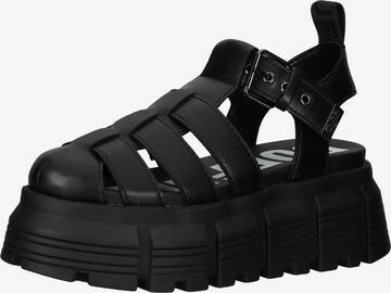 BUFFALO - Sandalias en negro: frente