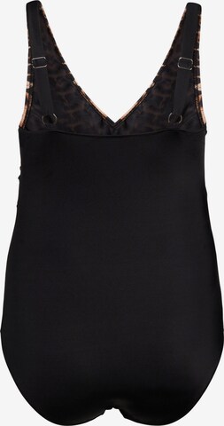 Swim by Zizzi Swimsuit in Black