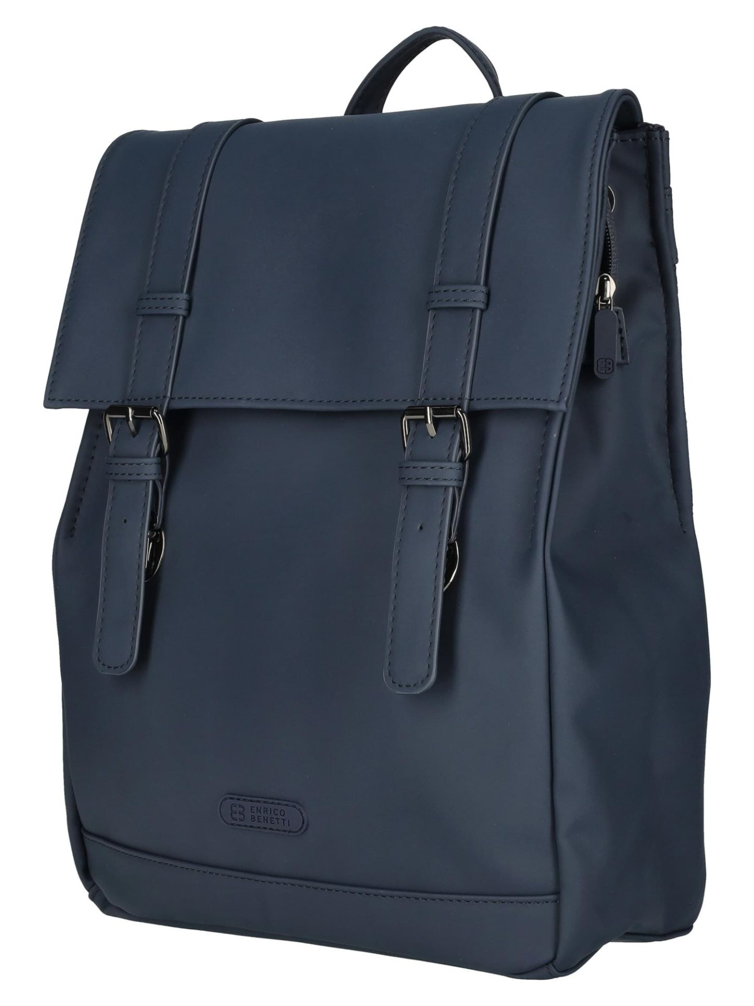 Enrico Benetti Backpack in Blue: front