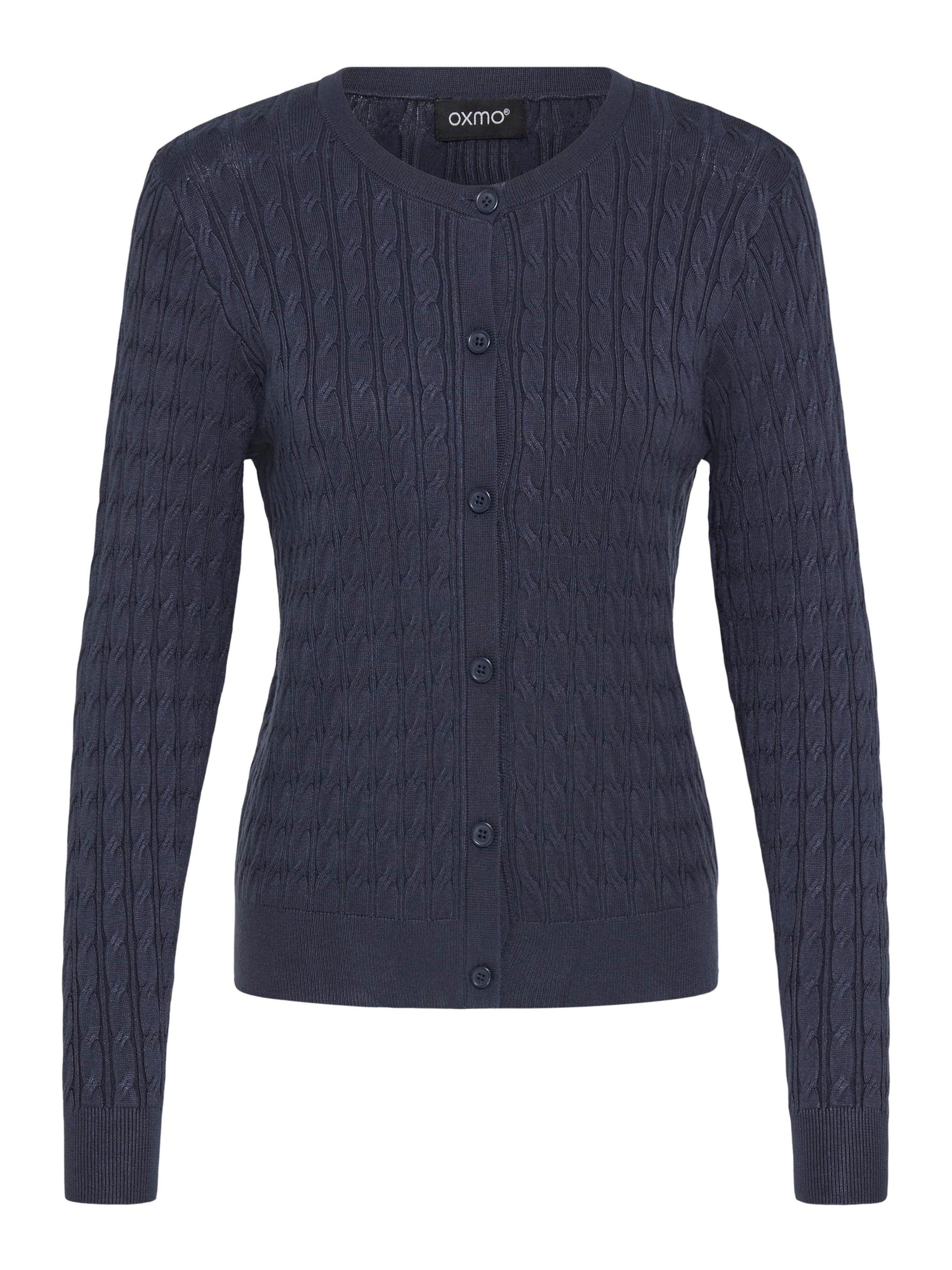Oxmo - Cárdigan 'Isasja' en azul: frente