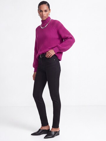 Rich & Royal Regular Jeans i svart: framsida