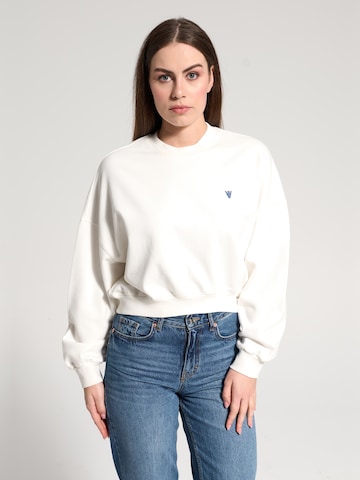 NOWIHT Sweatshirt 'Eulalie' i vit