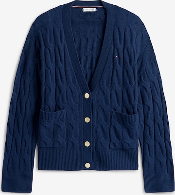 Cardigan TOMMY HILFIGER en bleu : devant