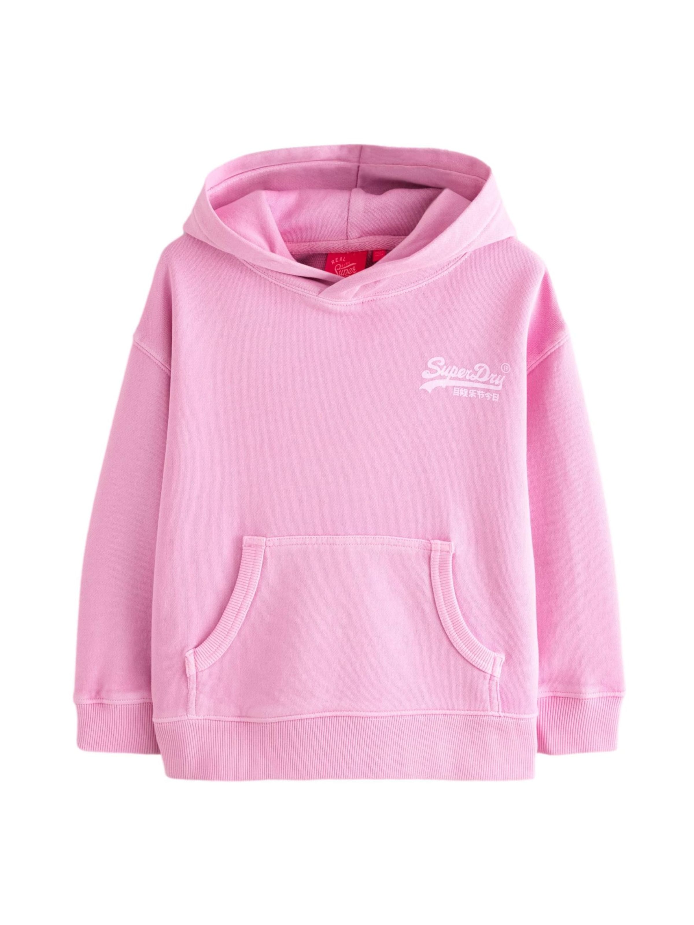 Superdry & Co Sweatshirt in Pink: front