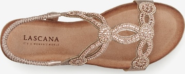 LASCANA Sandals in Beige