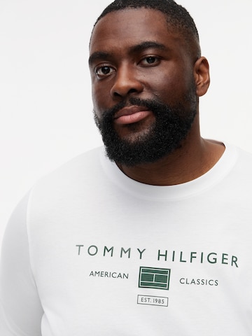 Tommy Hilfiger Big & Tall Shirt 'BRAND LOVE' in Wit