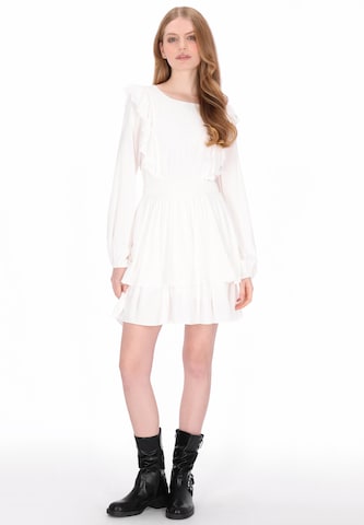 DreiMaster Vintage - Vestido en blanco