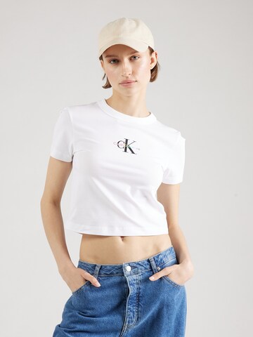 Calvin Klein Jeans Póló - fehér: elől