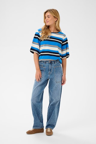 Cream Regular Jeans in Blauw