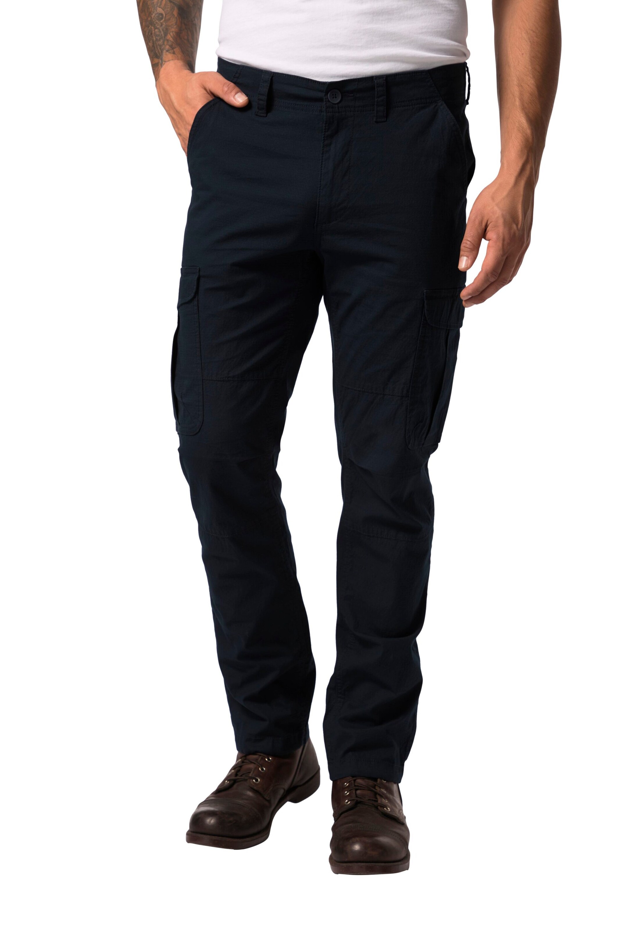 JP1880 Regular Cargo Pants in Blue: front