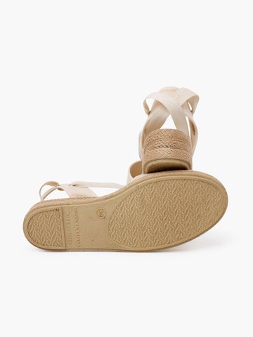 Sandales Pisamonas en beige